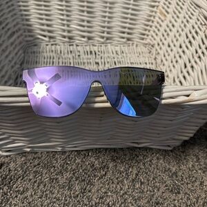 Purple Reflective Sunglasses